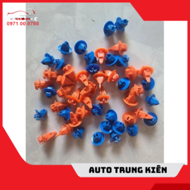 Chốt Nhựa Ốp Vè Fortuner Set 50 Cái Chất Lượng Cao - TRUNG KIÊN AUTO
