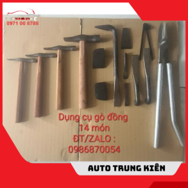 Bộ Búa Đe Làm Gò Đồng Ô Tô - Công Cụ Sửa Chữa Ô Tô Chính Hãng, Chất Lượng Cao